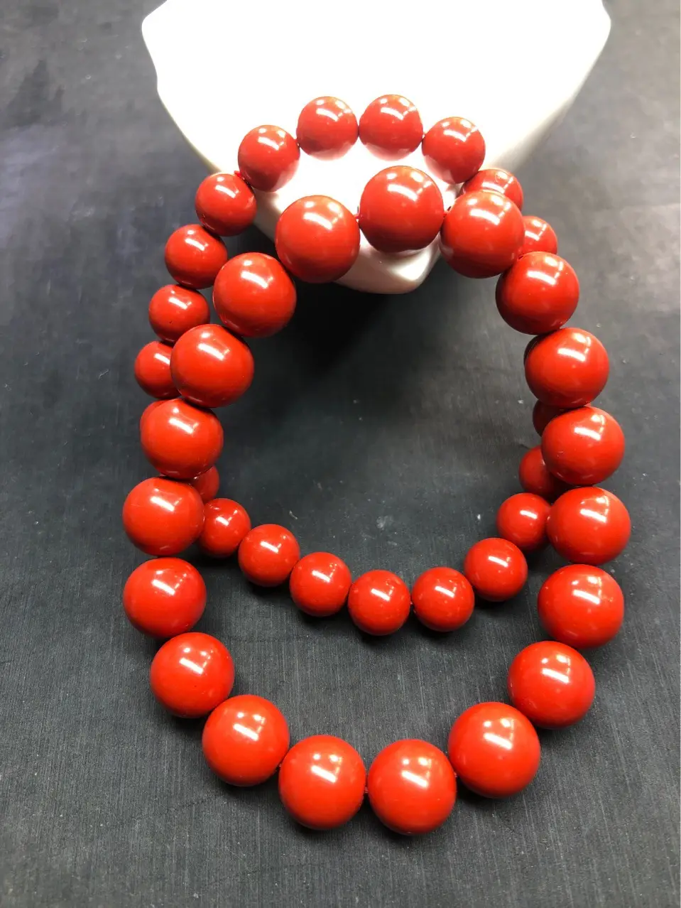 Natural Red Cinnabar Bracelet 80% Factory Direct — feature 2