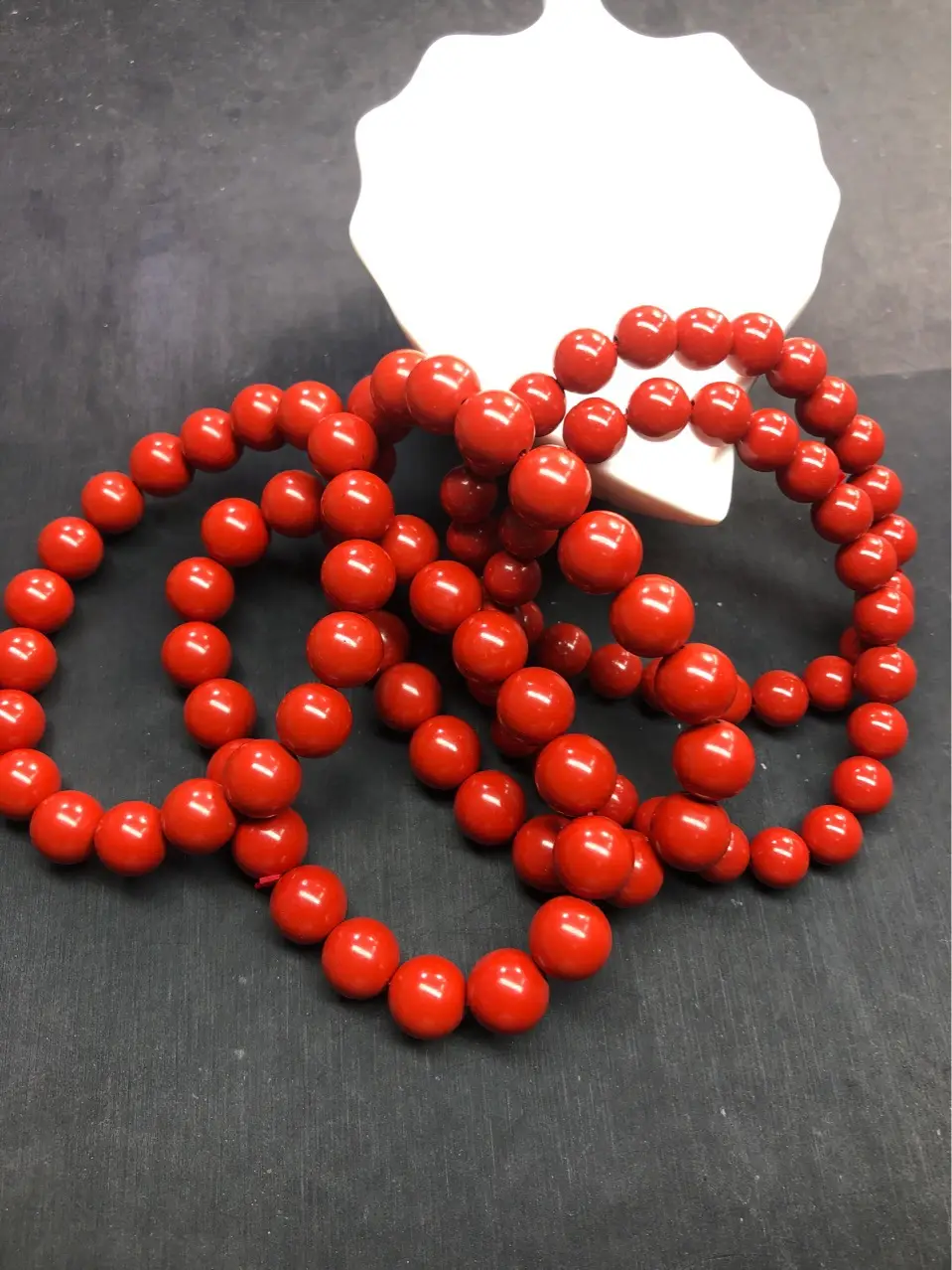 Natural Red Cinnabar Bracelet 80% Factory Direct — feature 3