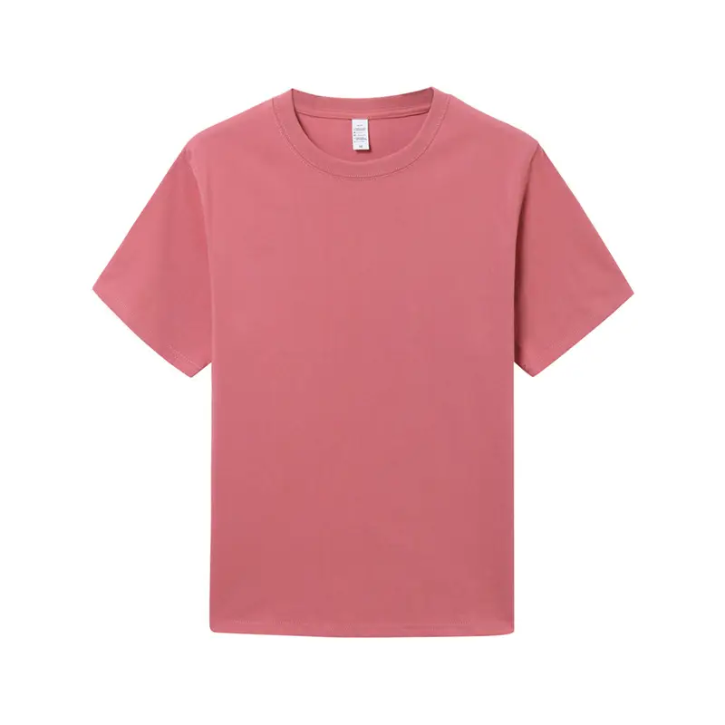 Men Pure Cotton Teal Crewneck T-Shirt New Heavy Loose - Image 10