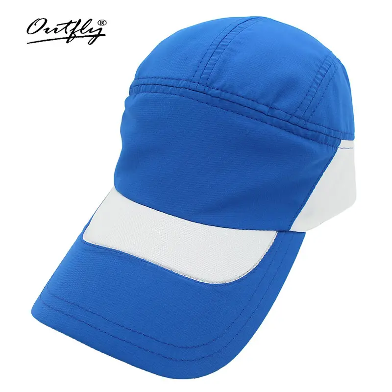 Men's Grey White Baseball Cap with Extended Brim - Image 2