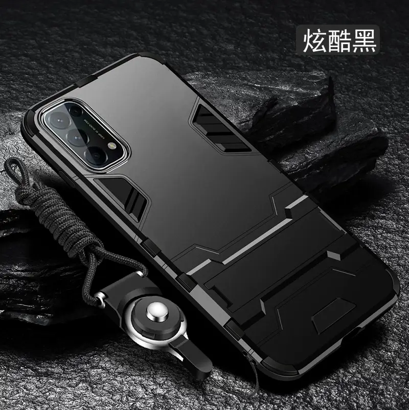 OPPO Reno5k Matte Black All-in-One Protective Case — feature 18