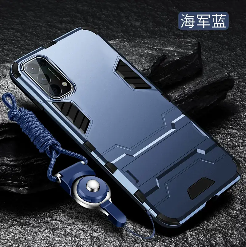 OPPO Reno5k Matte Black All-in-One Protective Case — feature 19