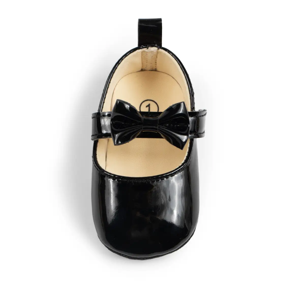 White Bow Soft Sole Toddler Shoes — feature 28