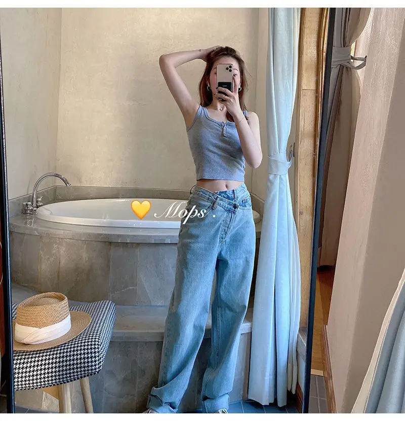 Black Sleeveless Knitted Top for Women Spring Summer — feature 8