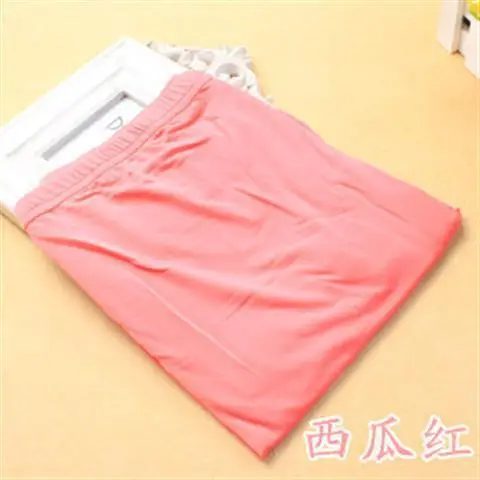 2023 Women's Pink Cropped Ice Silk Leggings Large - Image 11