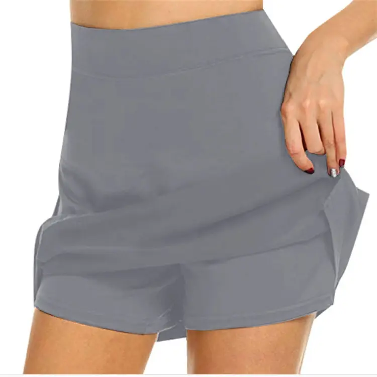 Maroon High Waist Slim Fit Shorts for Women - Image 5