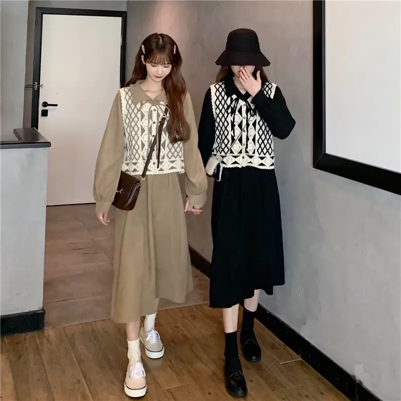 Women Sleeveless Knitted Vest Vintage Crochet Hollow Short Cardigan Top - Image 20