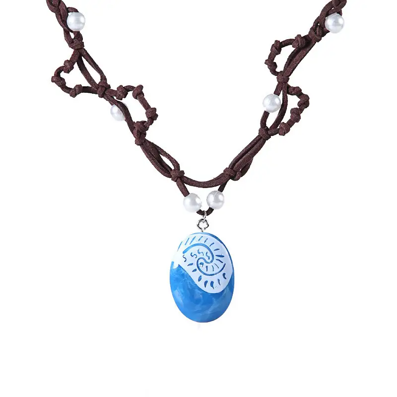 Blue Moon Moana Moana Moyana Cosplay Necklace