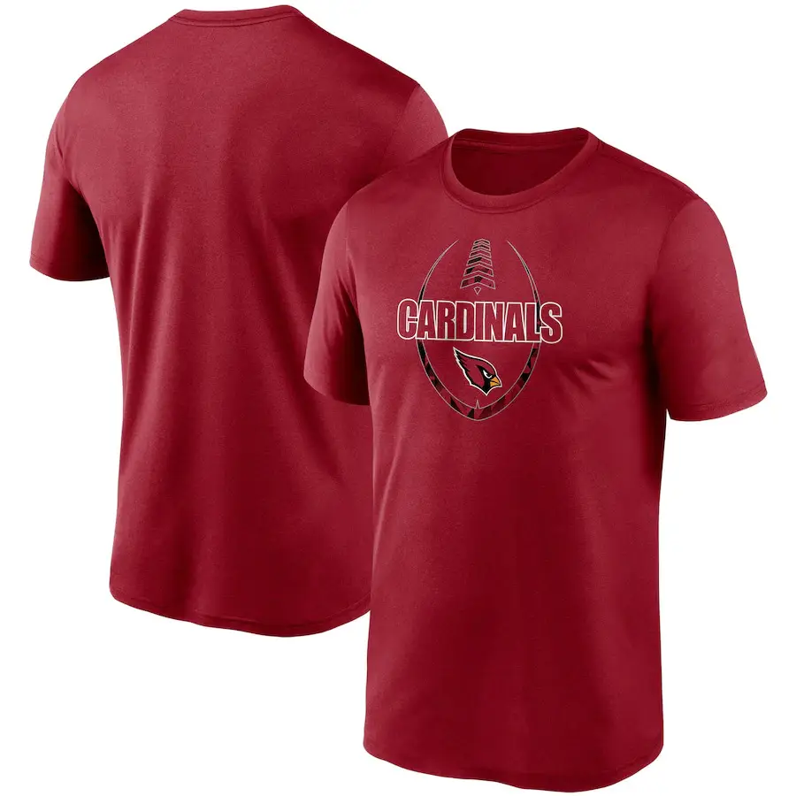 Hopkins 10 NFL Football T-Shirt Red Large - Image 9