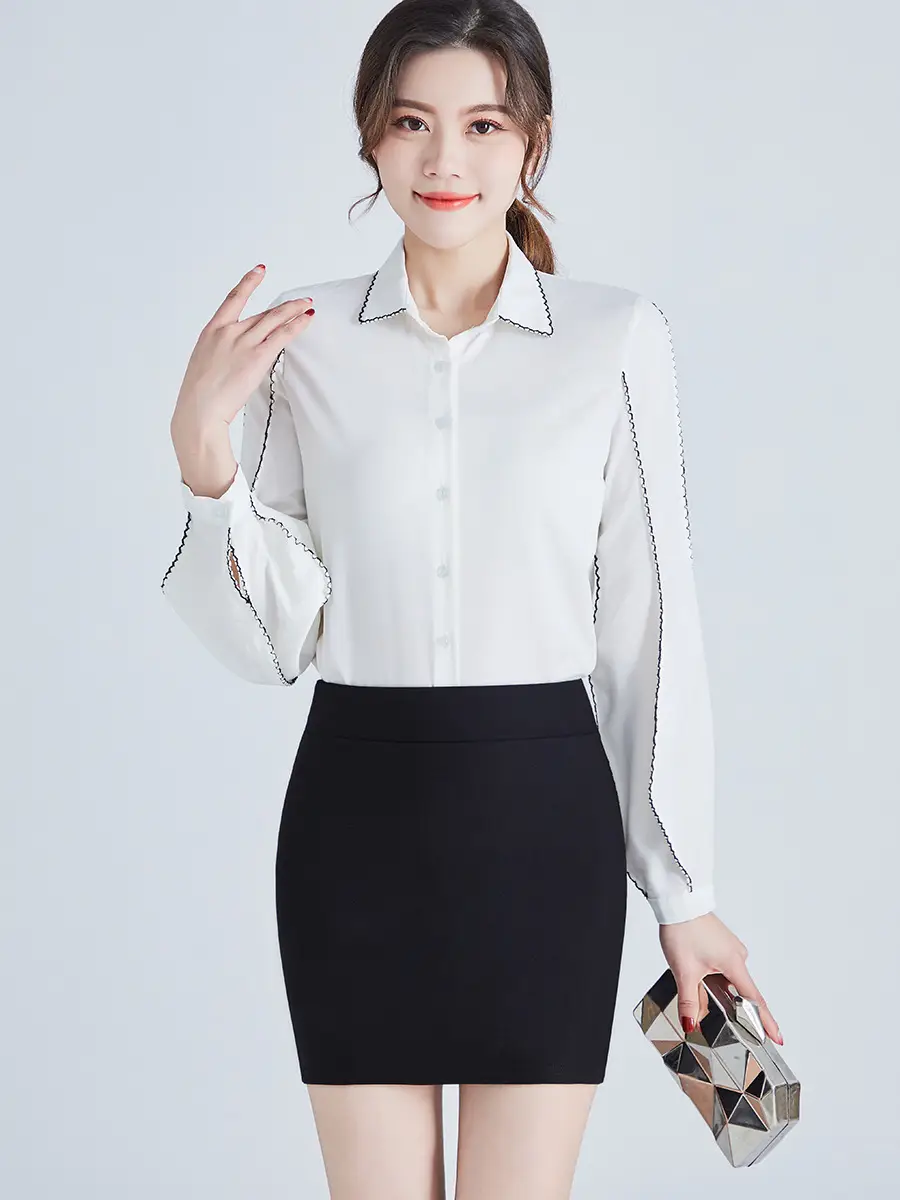 Stretch Hip Skirt Black Mini Summer Wear - Image 6