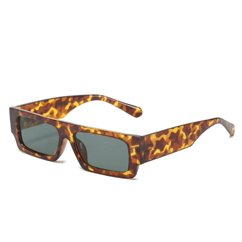Orange Square Sunglasses for Men Women 2021 - Image 2
