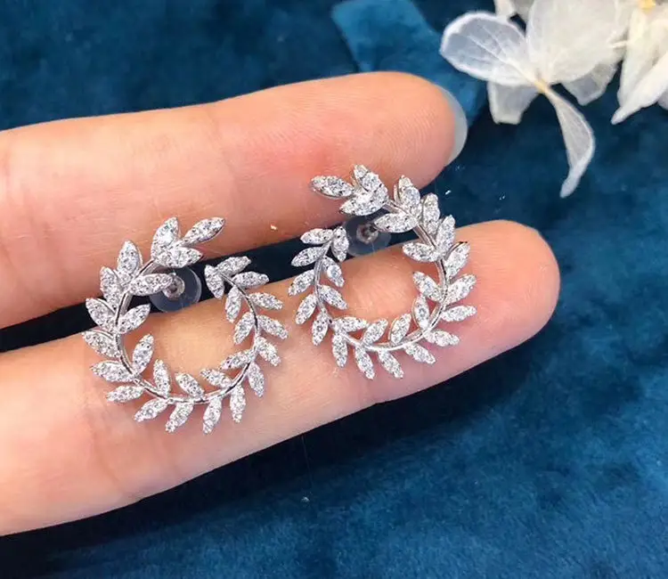 Greek Goddess Diamond Earrings Set for Women — feature 4