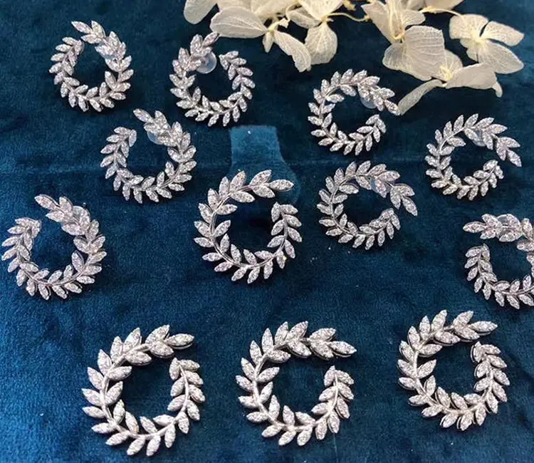 Greek Goddess Diamond Earrings Set for Women — feature 5