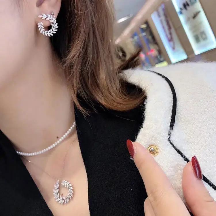 Greek Goddess Diamond Earrings Set for Women — feature 6