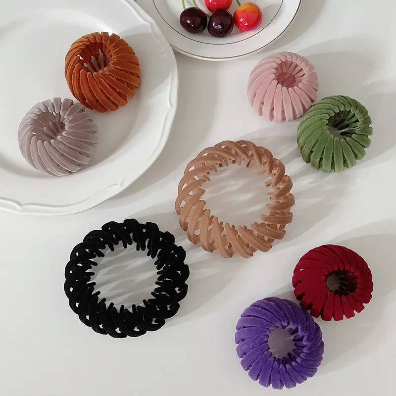 Leopard Print Flocking Hairpin for Girls - Image 19