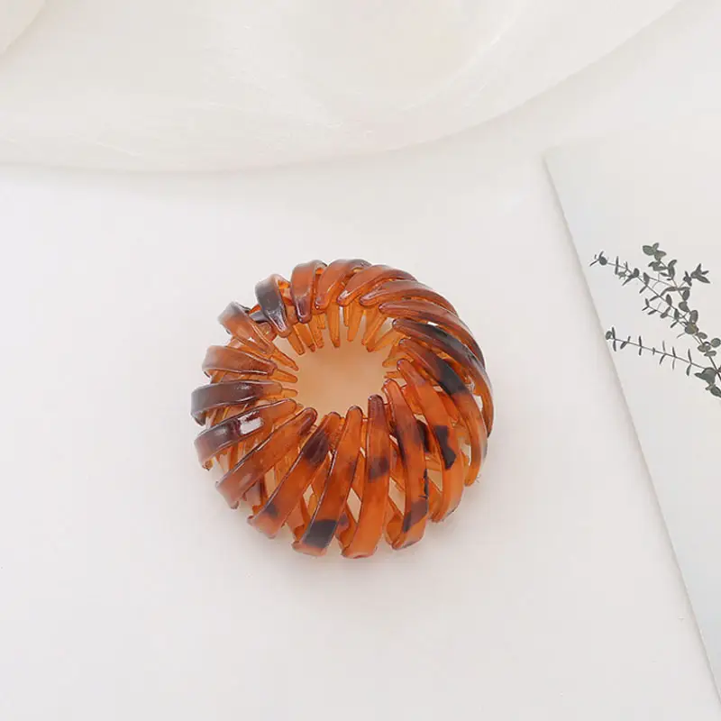 Leopard Print Flocking Hairpin for Girls - Image 5