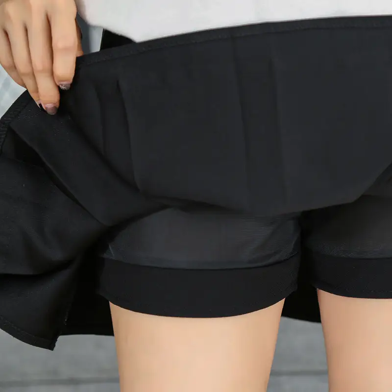 Pink Pleated Skirt for Women Summer Autumn Winter - Image 6