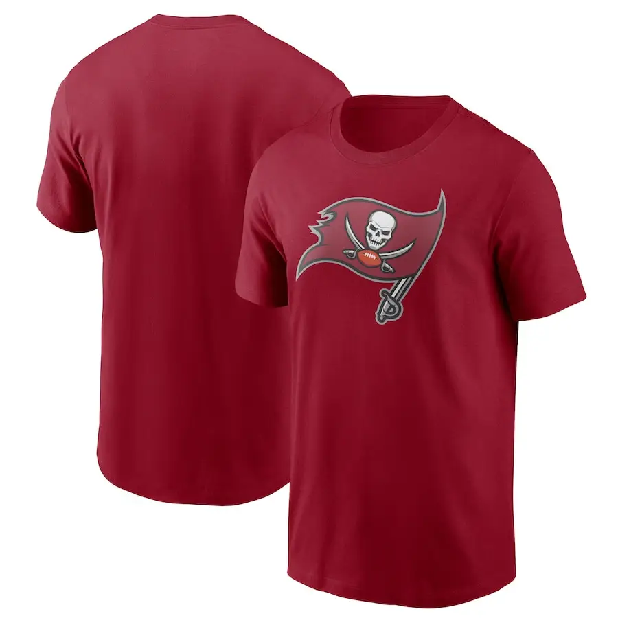 Men's Red Fournette 28 NFL Rugby T-Shirt - Image 10