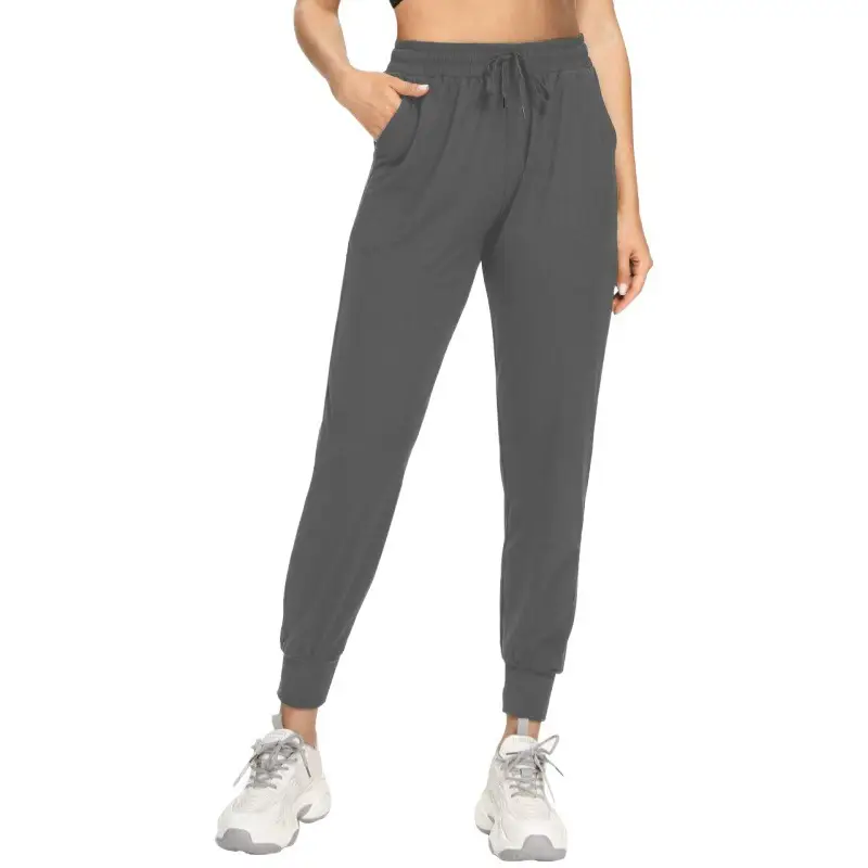 Women's Loose Spring Toe Yoga Pants Black Purple Lavender - Image 7