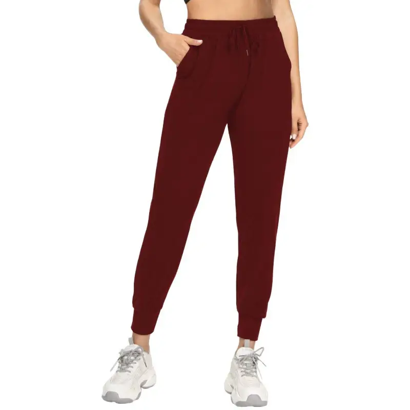 Women's Loose Spring Toe Yoga Pants Black Purple Lavender - Image 12