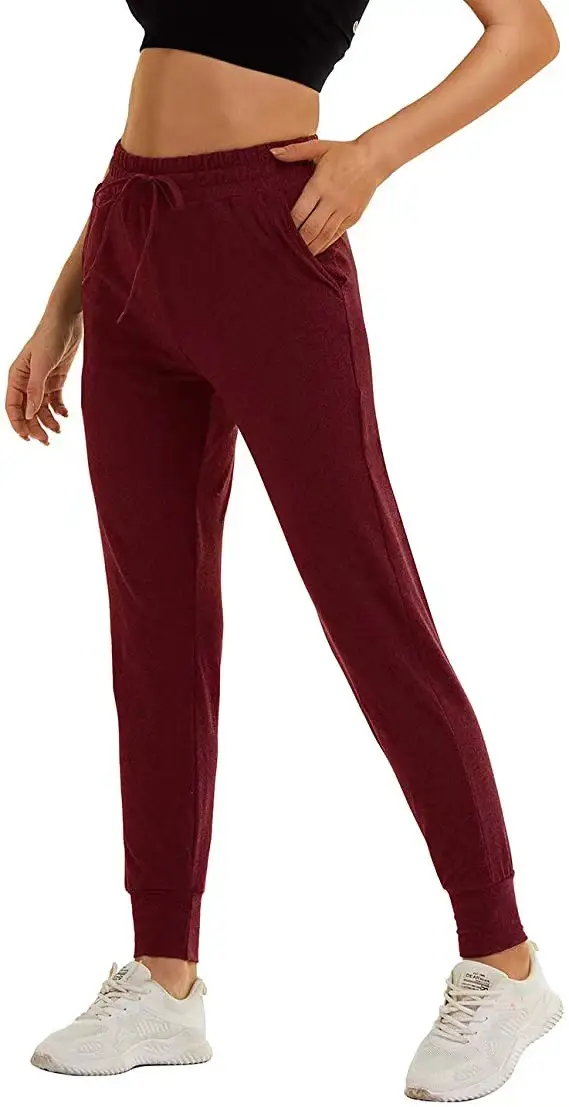 Women's Loose Spring Toe Yoga Pants Black Purple Lavender - Image 5