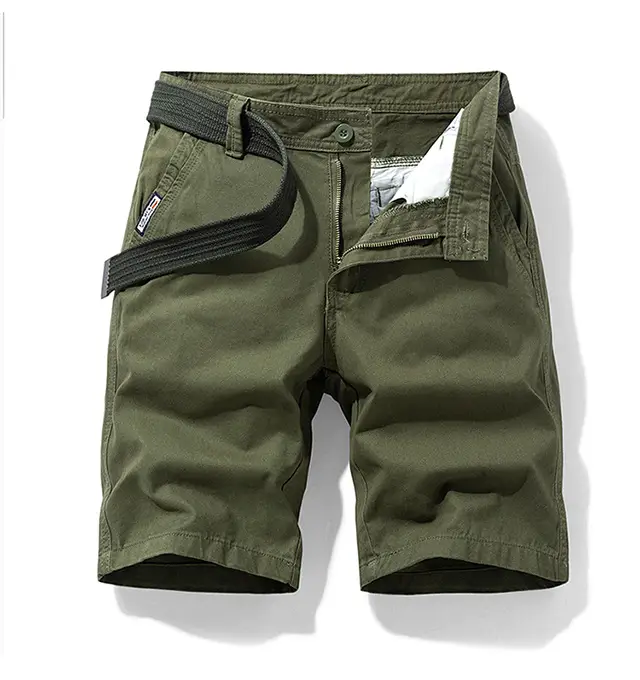 Men's Green Japanese New Overalls Pants Summer Loose All-match Thin Pants Casual Pants Men's High-end Sense — feature 12