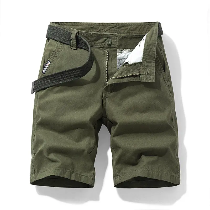 Men's Green Japanese New Overalls Pants Summer Loose All-match Thin Pants Casual Pants Men's High-end Sense - Image 3
