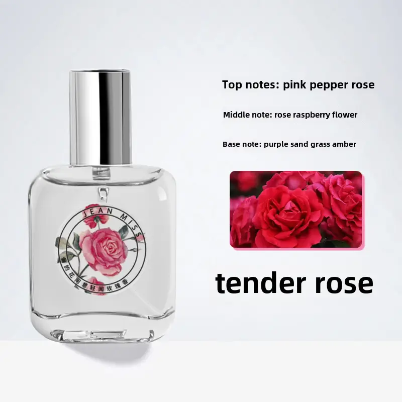 Gardenia Fragrance for Women Green Tea Rose Osmanthus Fragrance Lasting Fresh and Natural Light Fragrance for Students and Girls