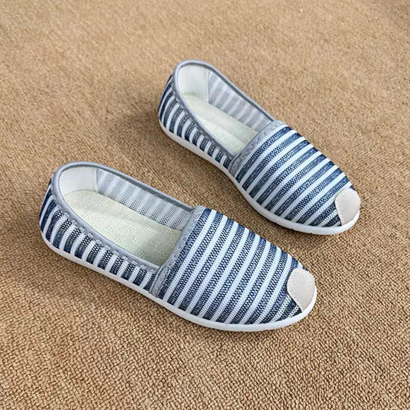 2026 Spring New Style Old Beijing Cloth Shoes Versatile Soft Sole Slip-On Women's Canvas Shoes Thick Sole Fisherman Shoes - Image 17