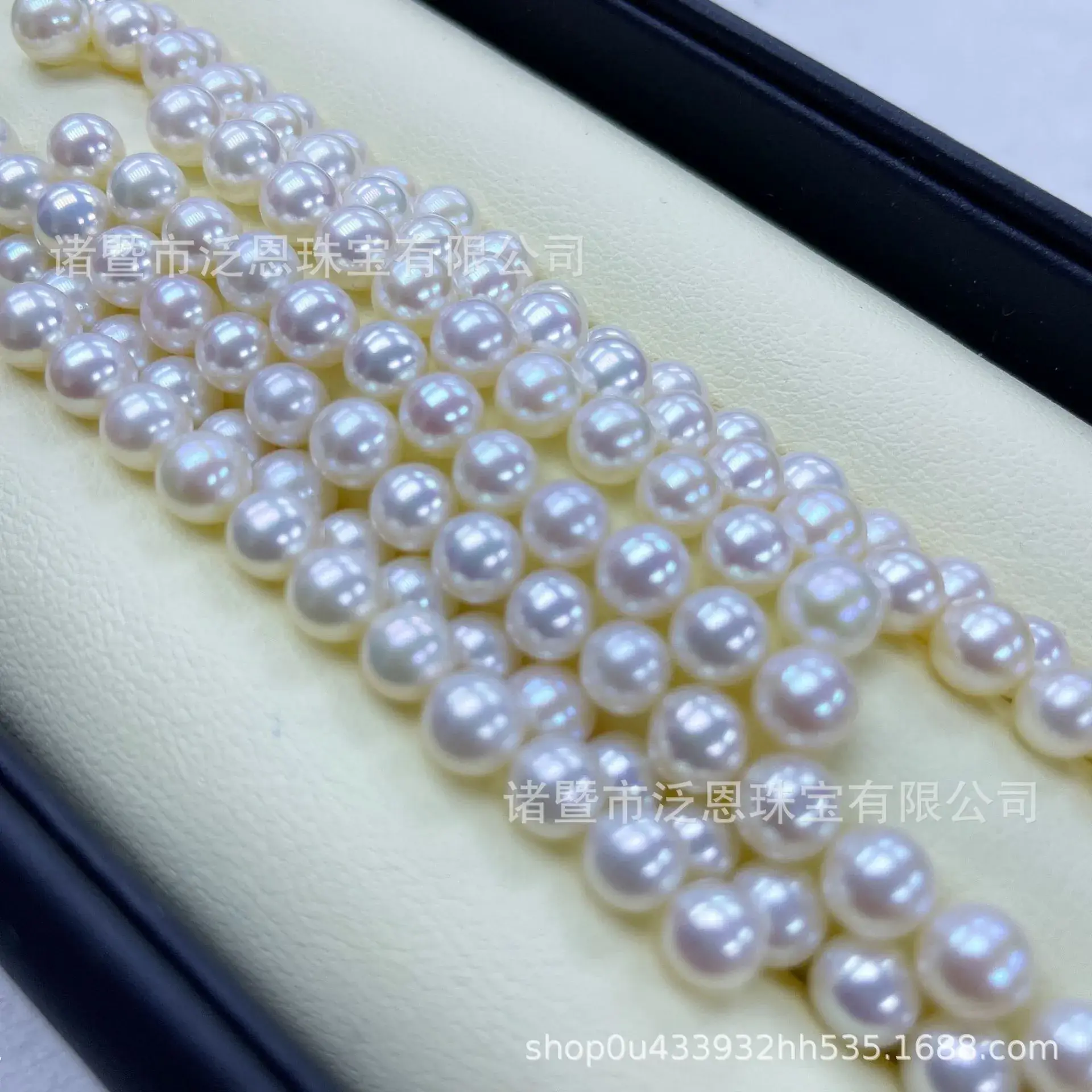 5-5.5mm Freshwater Ak Naked Pearl Beads 5A Strong Light