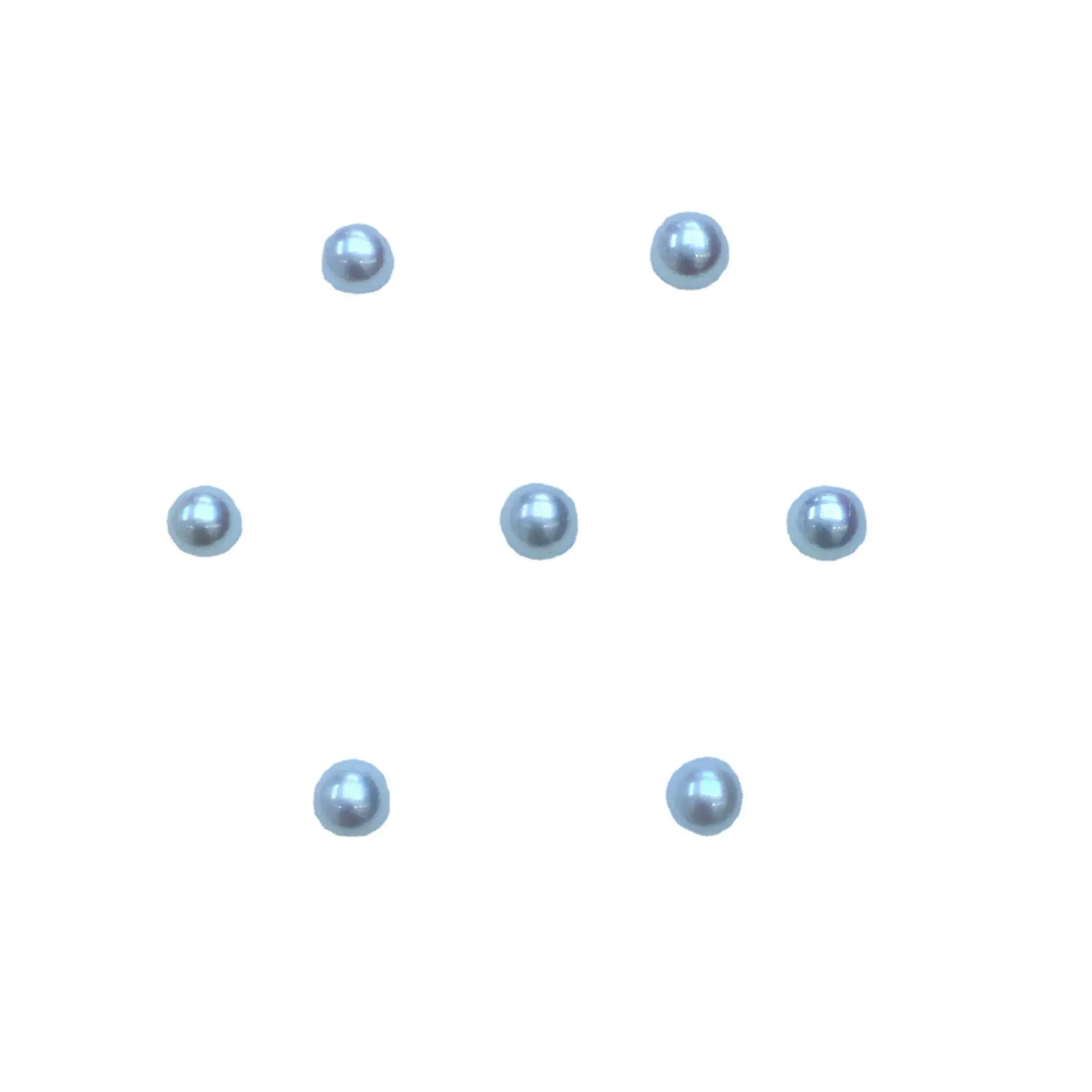 5-5.5mm Freshwater Ak Naked Pearl Beads 5A Strong Light