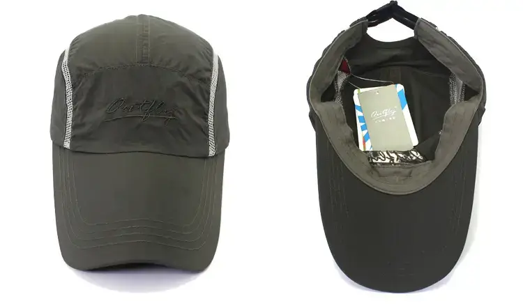 Army Green UPF50+ Men Baseball Cap — feature 14