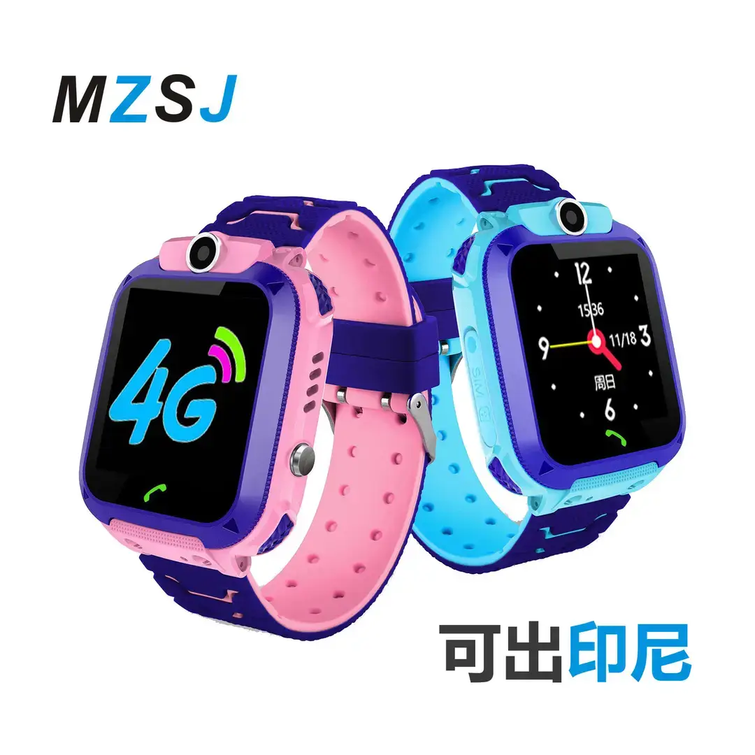 Cross-Border 4g Multi-Language Q12B Camera Waterproof Video Q19 Call Children's Gps Smart Positioning Phone Watch