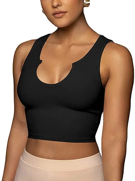 Pink Sleeveless U-Neck Slim Fit Dress for Women
