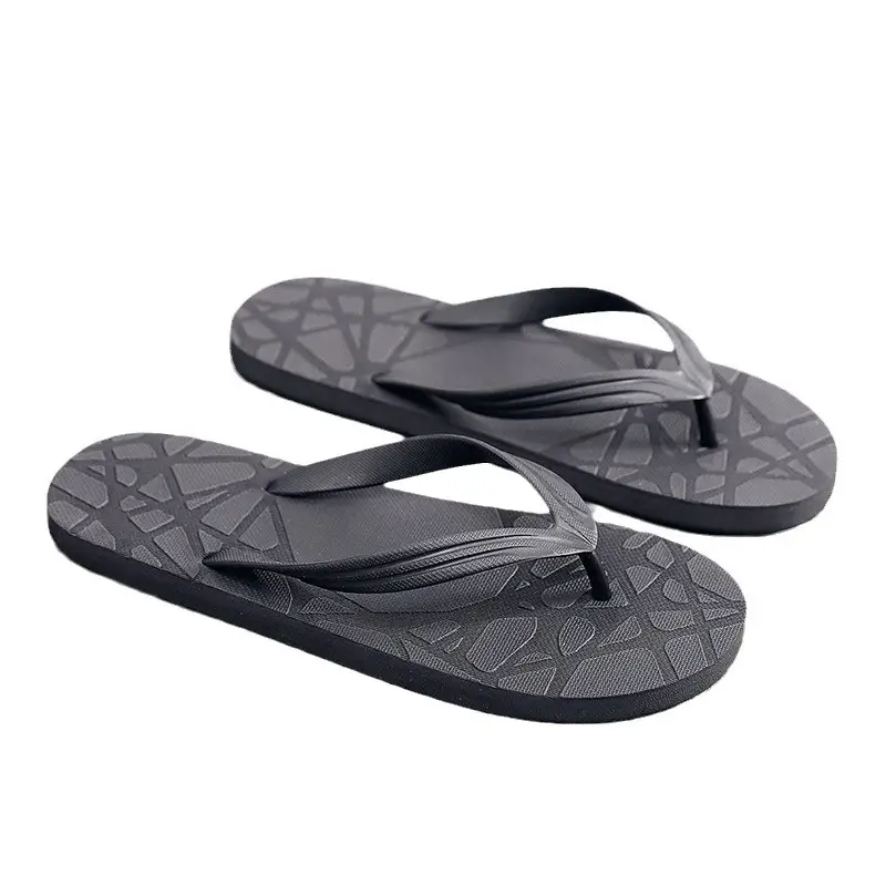 Men's Black Non-Slip Flip Flops Summer Outdoor