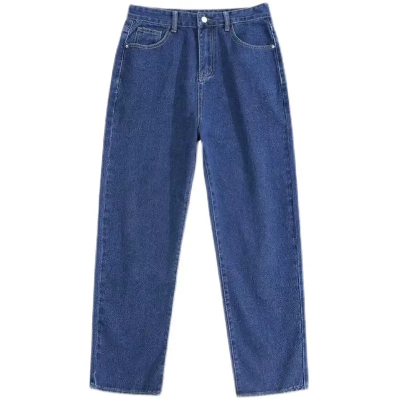 Men's Black Loose Straight Jeans Spring Summer New - Image 8