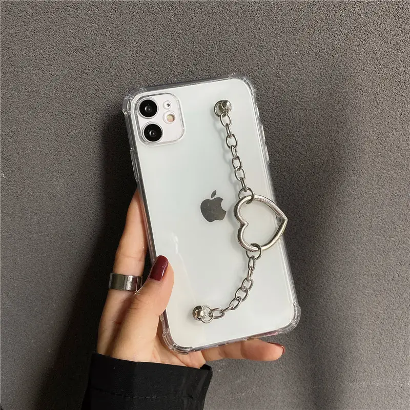 iPhone Protective Case with Heart Charm & 8g Design - Image 4