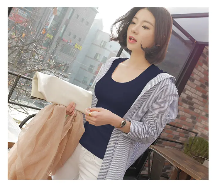Women Cotton Round Neck T-Shirt Red 2025 Summer — feature 21