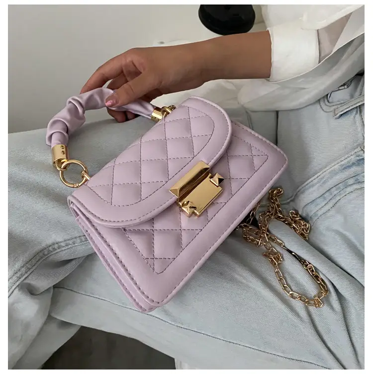 Black Quilted PU Shoulder Bag for Women 2020 — feature 10