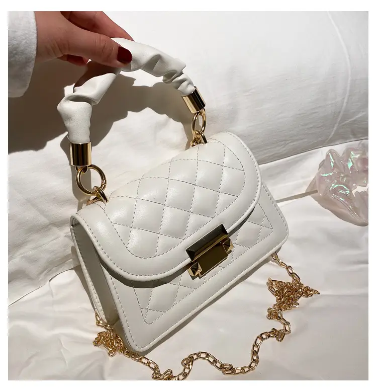 Black Quilted PU Shoulder Bag for Women 2020 — feature 14