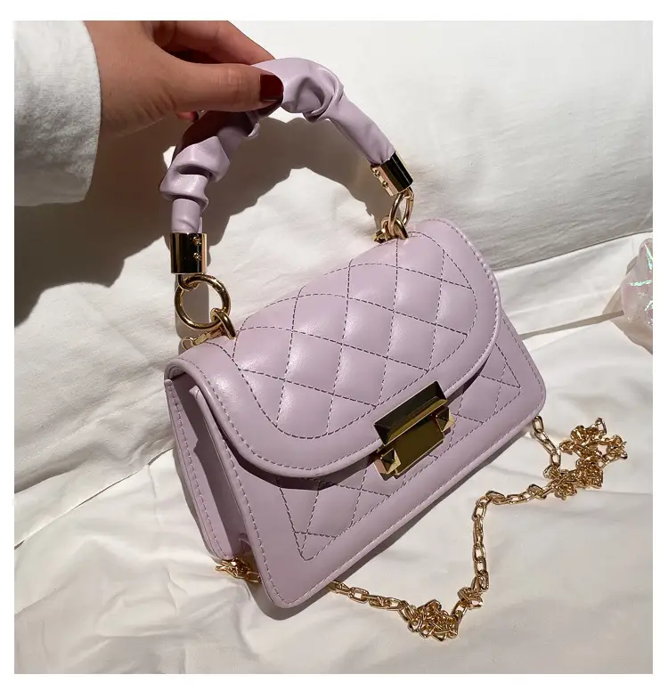 Black Quilted PU Shoulder Bag for Women 2020 — feature 15