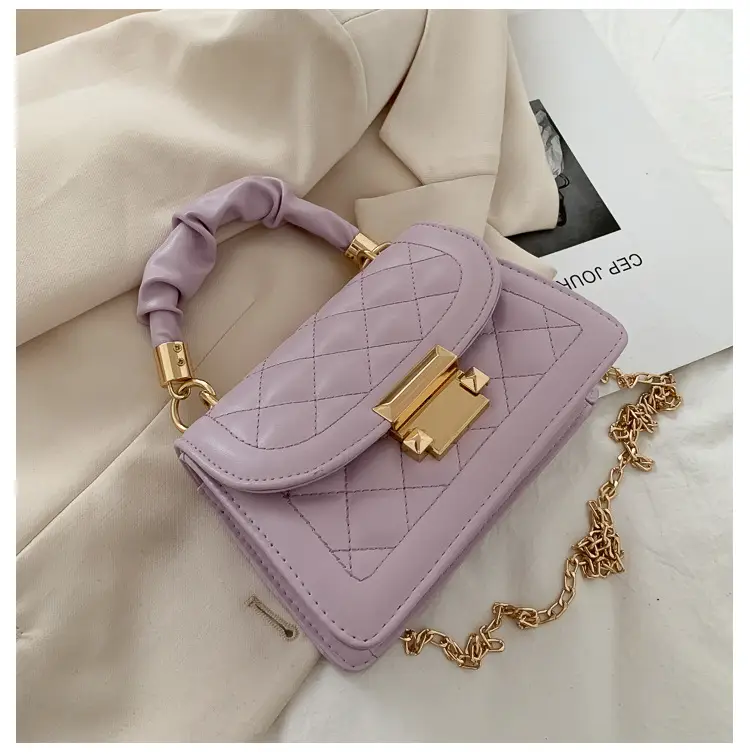 Black Quilted PU Shoulder Bag for Women 2020 — feature 21