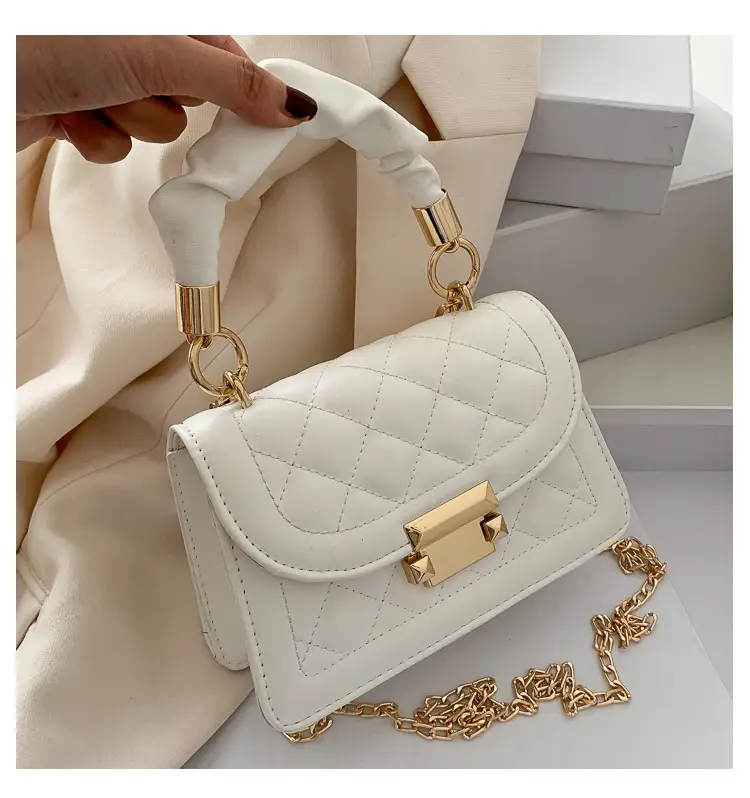 Black Quilted PU Shoulder Bag for Women 2020 — feature 23