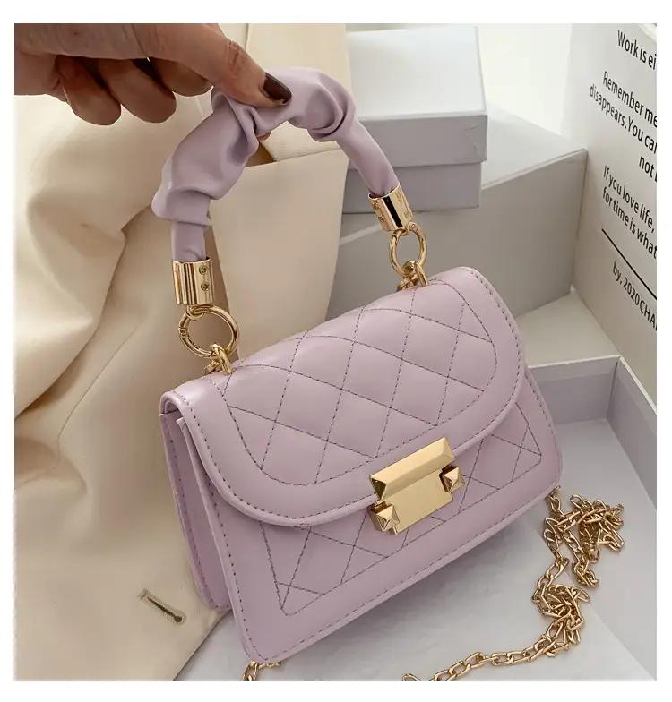 Black Quilted PU Shoulder Bag for Women 2020 — feature 25