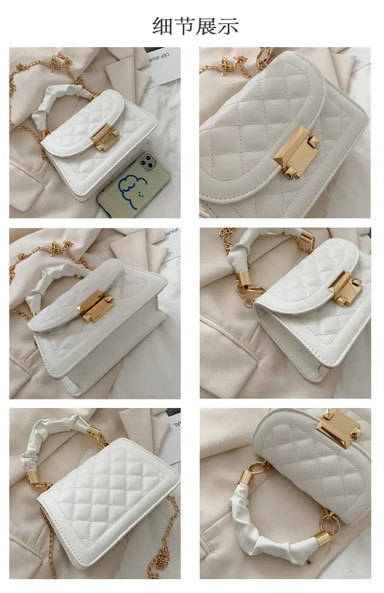 Black Quilted PU Shoulder Bag for Women 2020 — feature 26