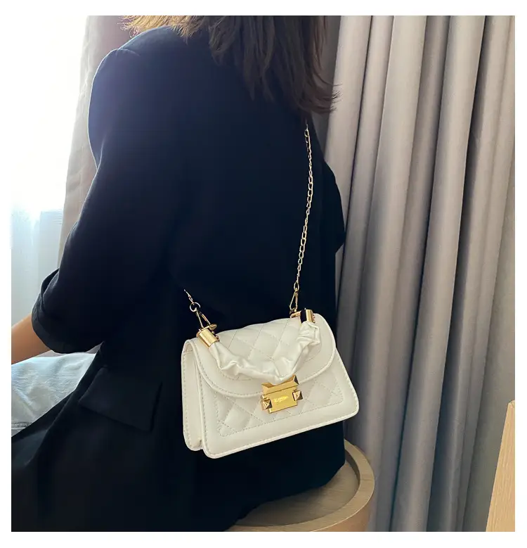 Black Quilted PU Shoulder Bag for Women 2020 — feature 9