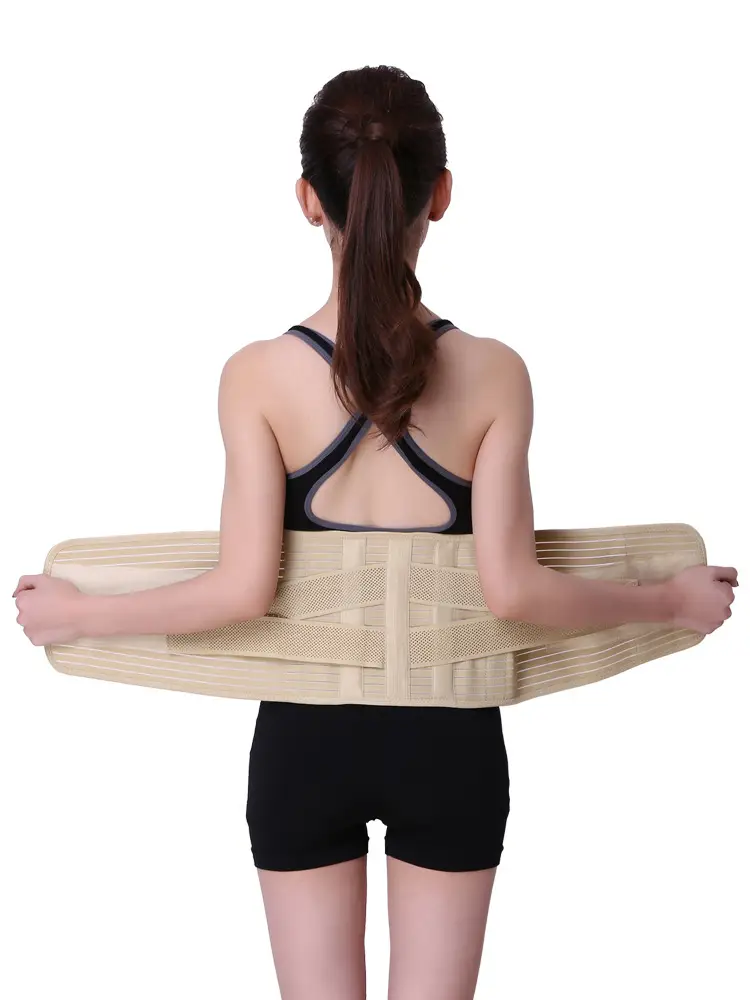 Full Elastic Waist Mesh Belt Steel Plate Four Seasons