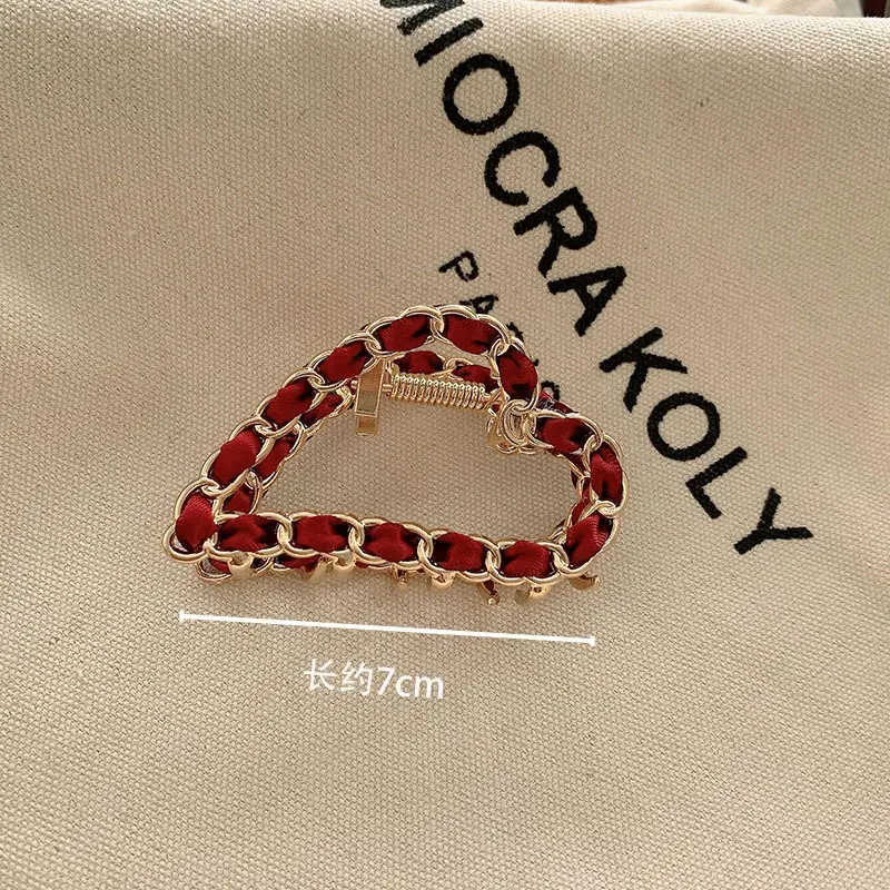 Korean Style Gold Shark Hair Clip for Women