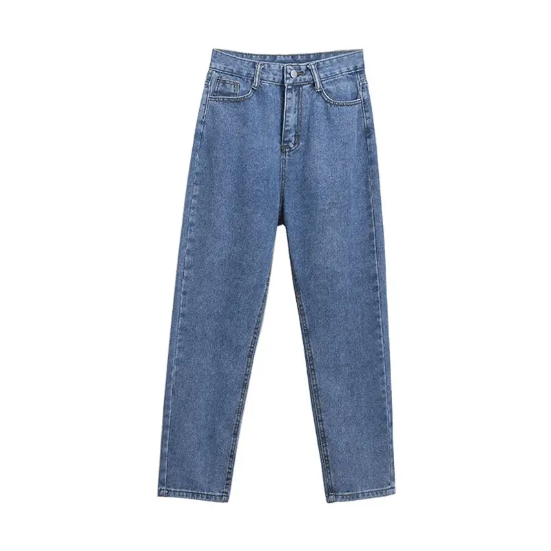Women's Black Slim Fit High Waist Jeans 2021 - Image 9