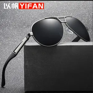 European Metal Sunglasses with Diamond Trim — feature 5